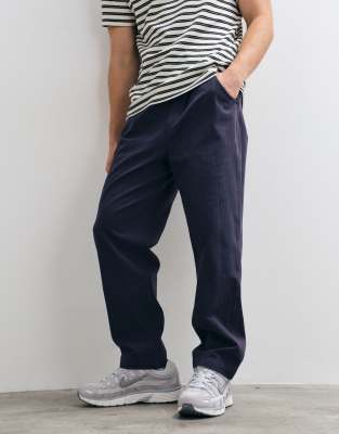 Stan Ray Straight Leg Rec Trousers In Blue
