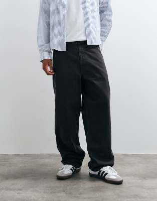 Stan Ray Straight Leg Utility Pants In Black