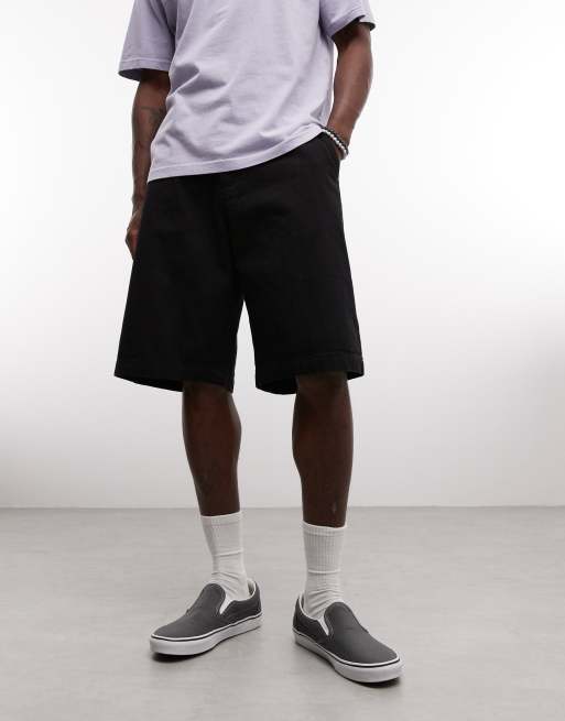 Stan Ray – Svarta chinosshorts med avslappnad passform, 2 av 5