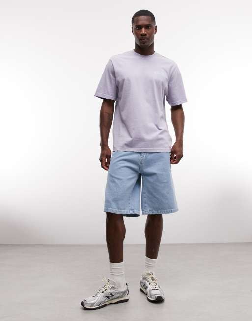 Stan Ray - T-shirt à manches courtes avec logo et imprimé au dos - Violet, 2 de 5