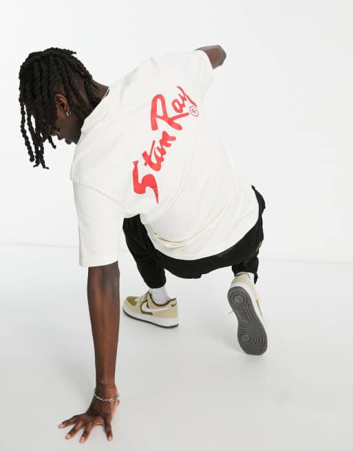 Stan Ray – T-Shirt in Beige mit Logo