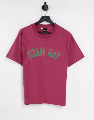 T-shirts imprimés Stan Ray - T-shirt style universitaire - Bordeaux