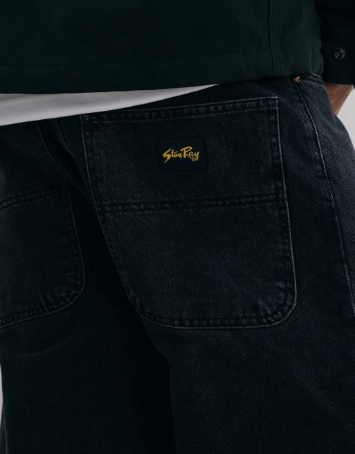 Stan Ray wide leg 5 jeans in black, 5 of 5