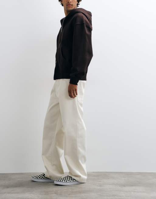 Stan Ray wide leg 5 jeans in natural, 3 of 5