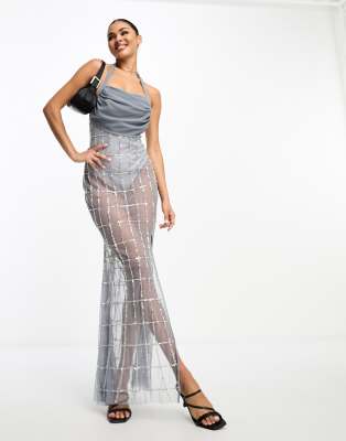 Pewter Maxi Dress