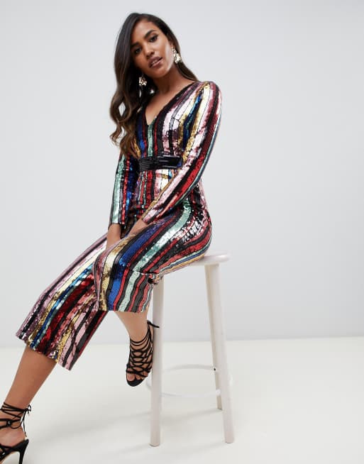 Asos rainbow hot sale jumpsuit