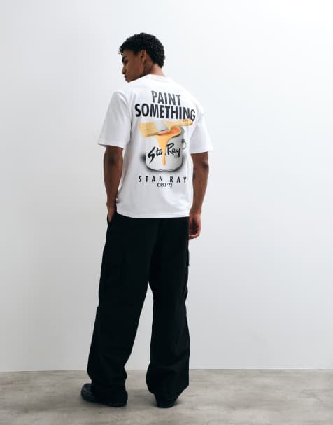 Stay Ray paint something t-shirt in white - view 1