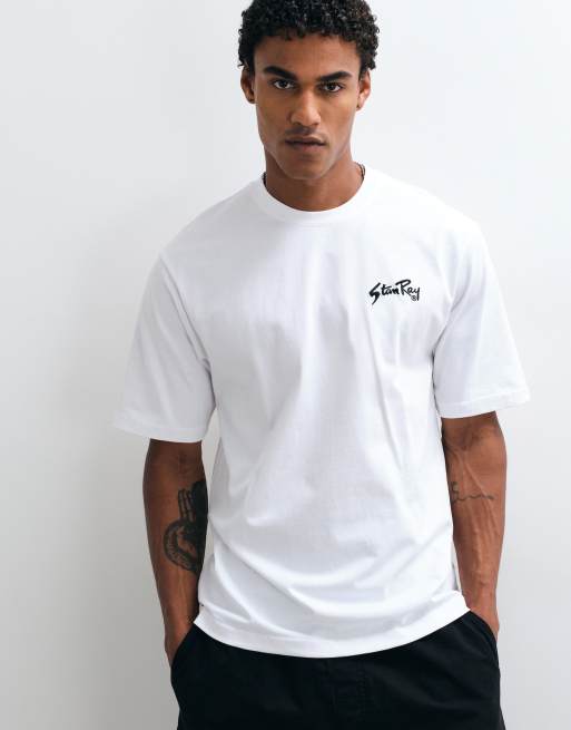 Stay Ray paint something t-shirt in white, 3 of 5