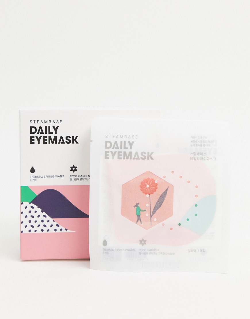 Global Beauty Steambase Daily Eyemask 5pk - Rose Garden-No color