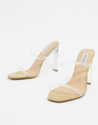 steve madden heels clear