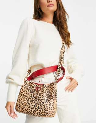 STEVE MADDEN Converts Crossbody Fanny Pack Purse Bag ANIMAL PRINT PRICE  DROP