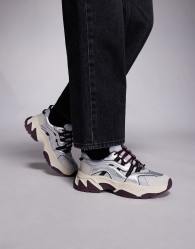 Steve Madden Animates chunky trainers in silver