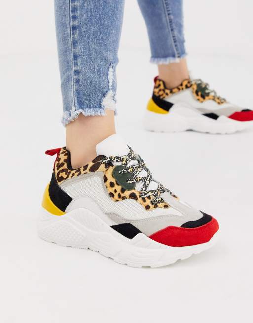 Steve madden animal store print sneaker