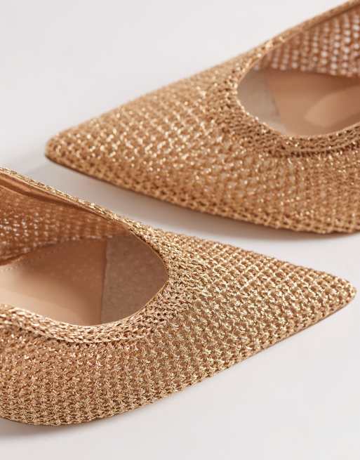 Steve Madden Ascension embellished heeled shoes in rose gold, 3 of 4