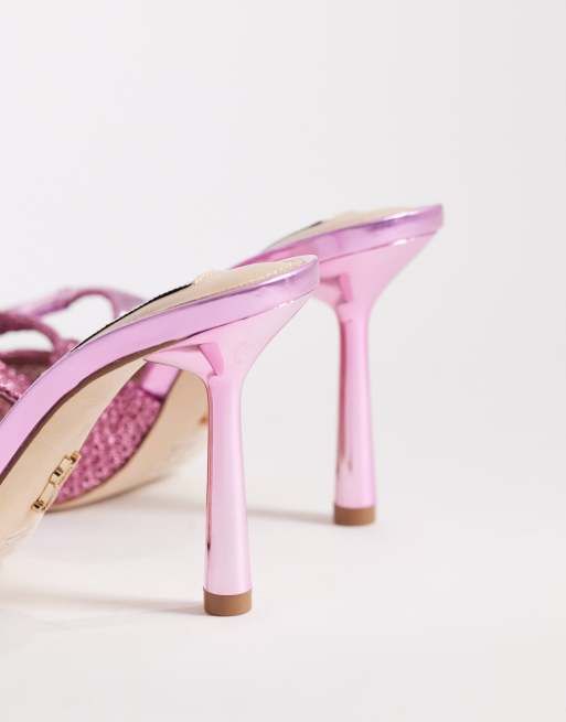 Steve Madden – Ascension – Rosa, utsmyckade klackskor, 4 av 4