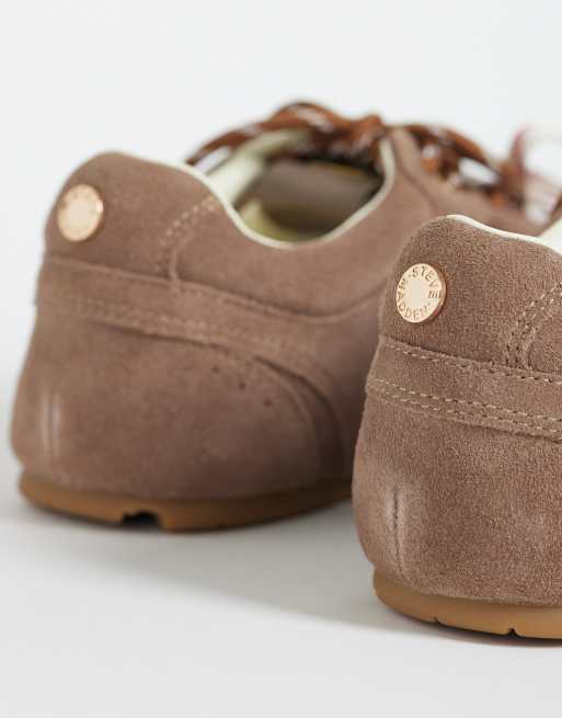 Steve Madden - Asiel - Gråbrune sneakers i ruskind, 2 af 5