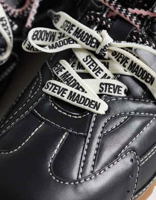 Steve Madden Asiel sneakers in black, 4 of 5