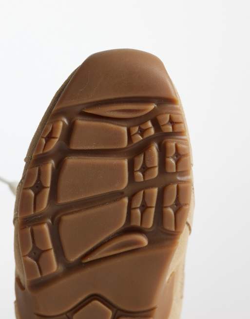 Steve Madden Atlas backless slip on trainer  in beige suede, 5 of 5