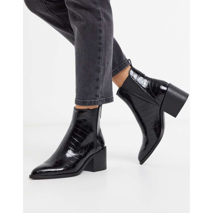 Steve madden black ankle sales boots