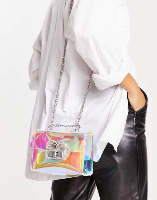 Steve madden store holographic purse