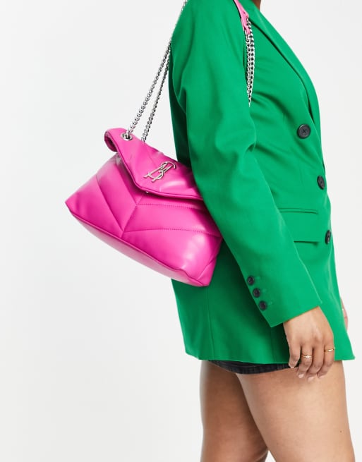 Steve Madden Bbelz quilted bag in pink | ASOS