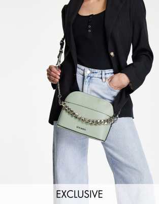 Steve Madden Bcherry dome crossbody bag in sage green