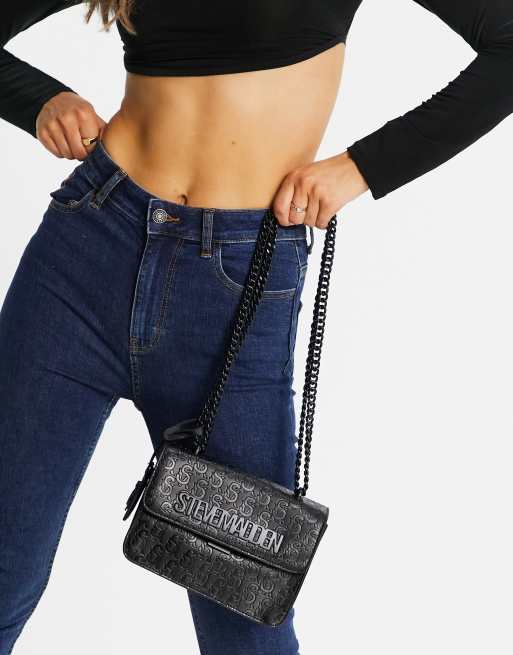 Steve Madden Bcoal Crossbody Bag - Black