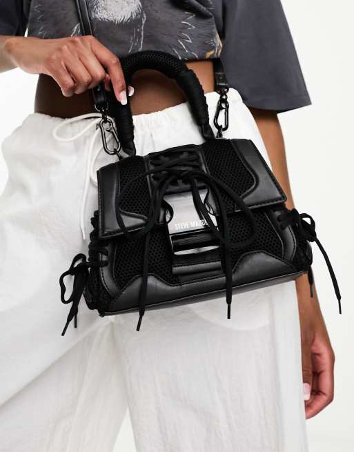 Steve Madden Bdiego sporty cross body bag in black ASOS