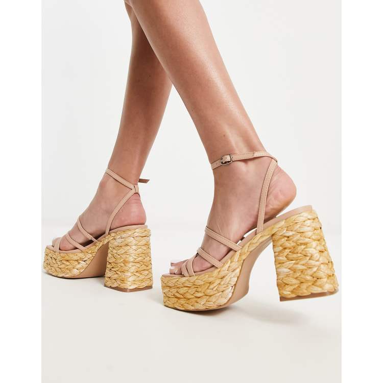 Steve madden hot sale blush platform sandals