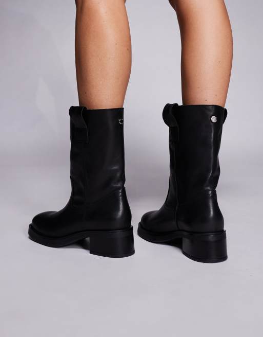 Steve Madden Benedict boots in leather black, 2 of 4