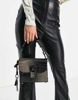 steve madden black cross body bag