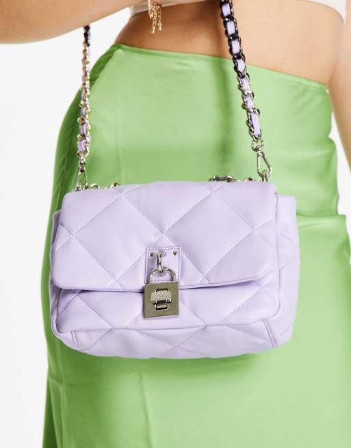 Steve Madden, Bags, Steve Madden Lilac Quilted Bspeedy Weekender Duffle  Bag