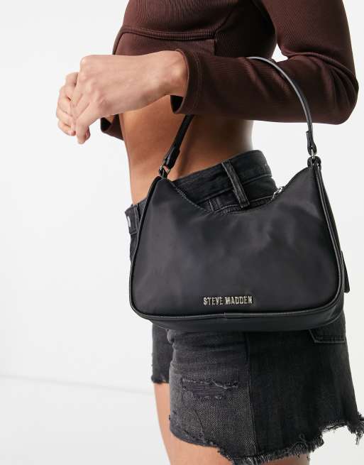 Steve madden cheap black shoulder bag