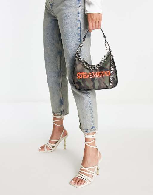 Steve Madden - Bglide-G - Schoudertas met hardware en camouflageprint