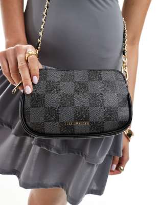 Steve Madden - Bjuni - Borsa a tracolla nera con monogramma