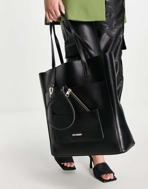 Steve Madden Bkimmy tote bag in black