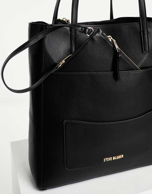 Steve Madden Bkimmy tote bag in black