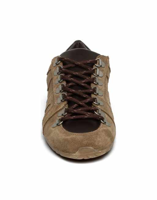 Steve Madden – Bless – Brungrå sneakers i mocka, 3 av 5