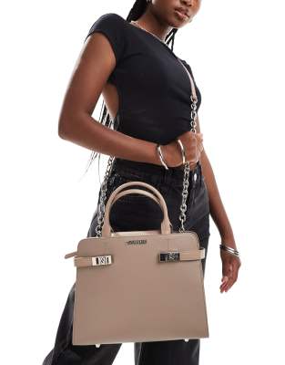 Steve Madden - Blorene - Borsa shopping color tortora