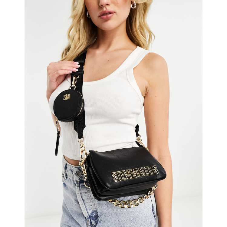 Steve madden fanny pack on sale black