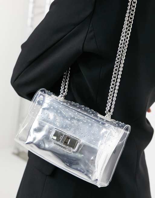 Clear steve madden discount bag