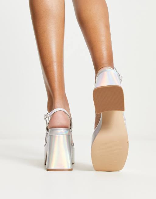 Steve madden iridescent store heels