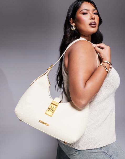 Steve Madden - Bovie-e - Schoudertas in crème - view 1