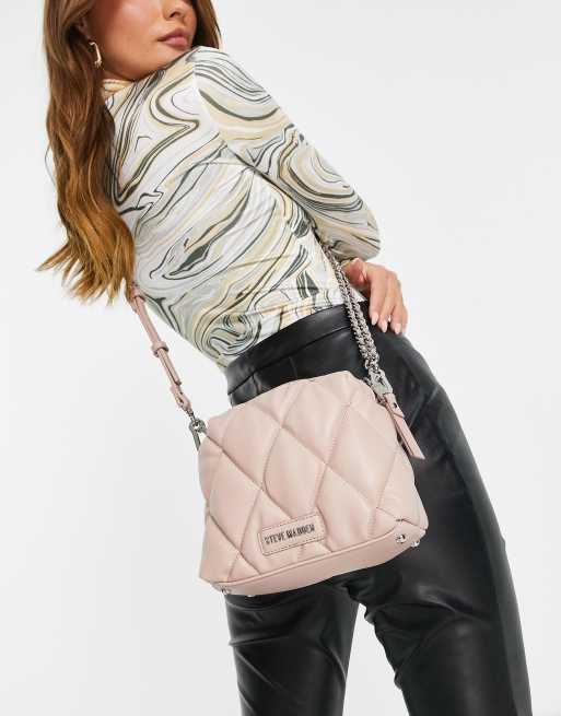 Steve Madden Bmotion Utility Crossbody Bag (Blush): Handbags