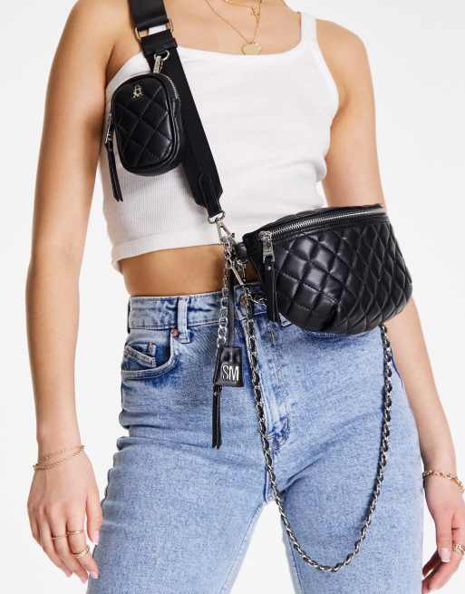 Steve madden hotsell fanny pack black