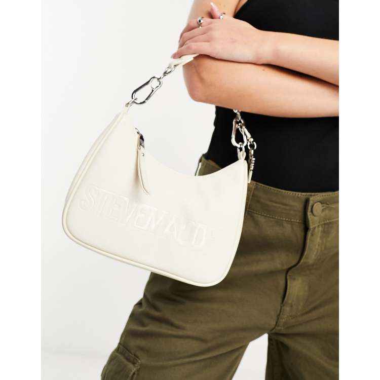Steve Madden Bprime shoulder bag in bone ASOS