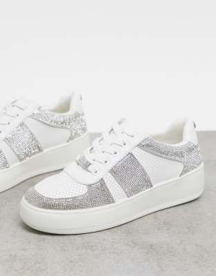 rhinestone steve madden sneakers