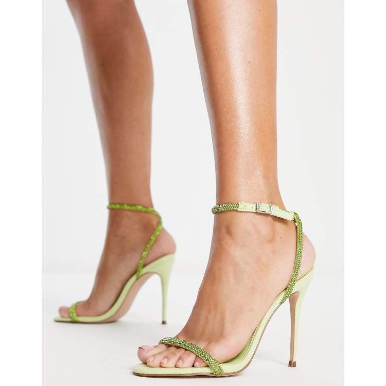 Steve madden 2025 lime green heels