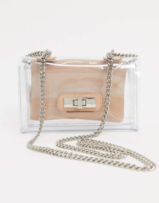 Steve Madden Bscene Clear Crossbody Bag