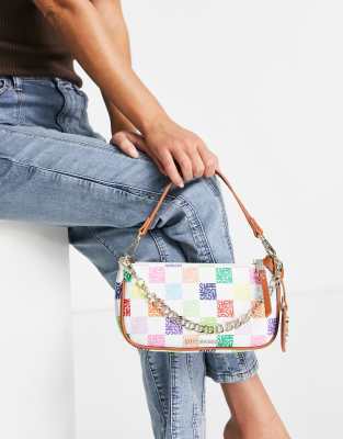 Shop Women's Linen Shoulder Bag Louis Vuitton - Rainbow